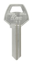 Hillman 442500 Brass #250 CO102 Single-Sided Universal Blank Key (Pack of 4)
