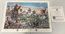 Chicago Bears 75th Anniversary Limited Edition Print COA Artist Signed /750