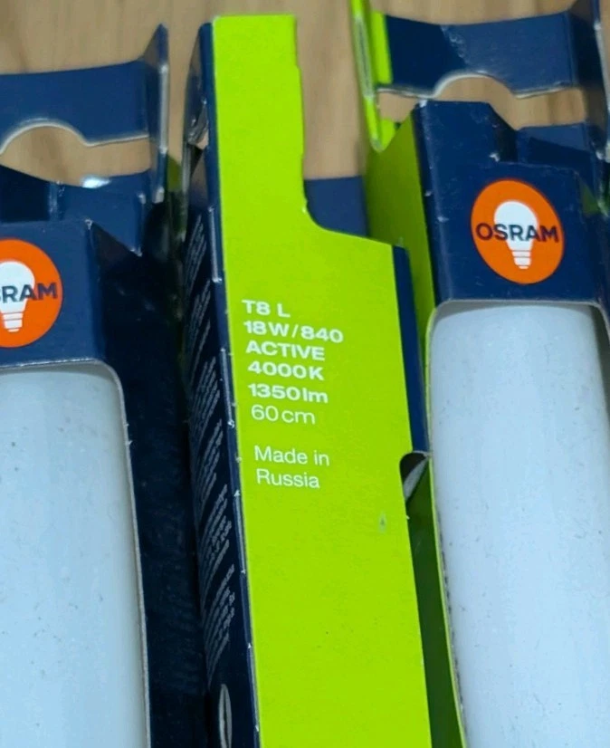 1x Osram T8 60cm Fluorescent Tube 18W 840 Cool White - Image 3 of 4