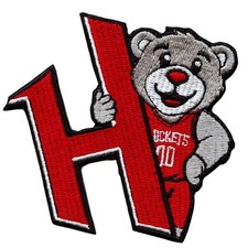 Houston Basketball Mascot Patch H City Pride Embroidered Iron On