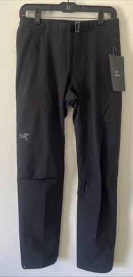 パンツ ARC'TERYX Gamma Pant 30 ARC'TERYX Men's Black Softshell Stretch GAMMA PANTS Size 30