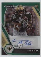 2021 Panini Prizm Draft Picks Green Tre Nixon #DPA-TRE Auto 11cz