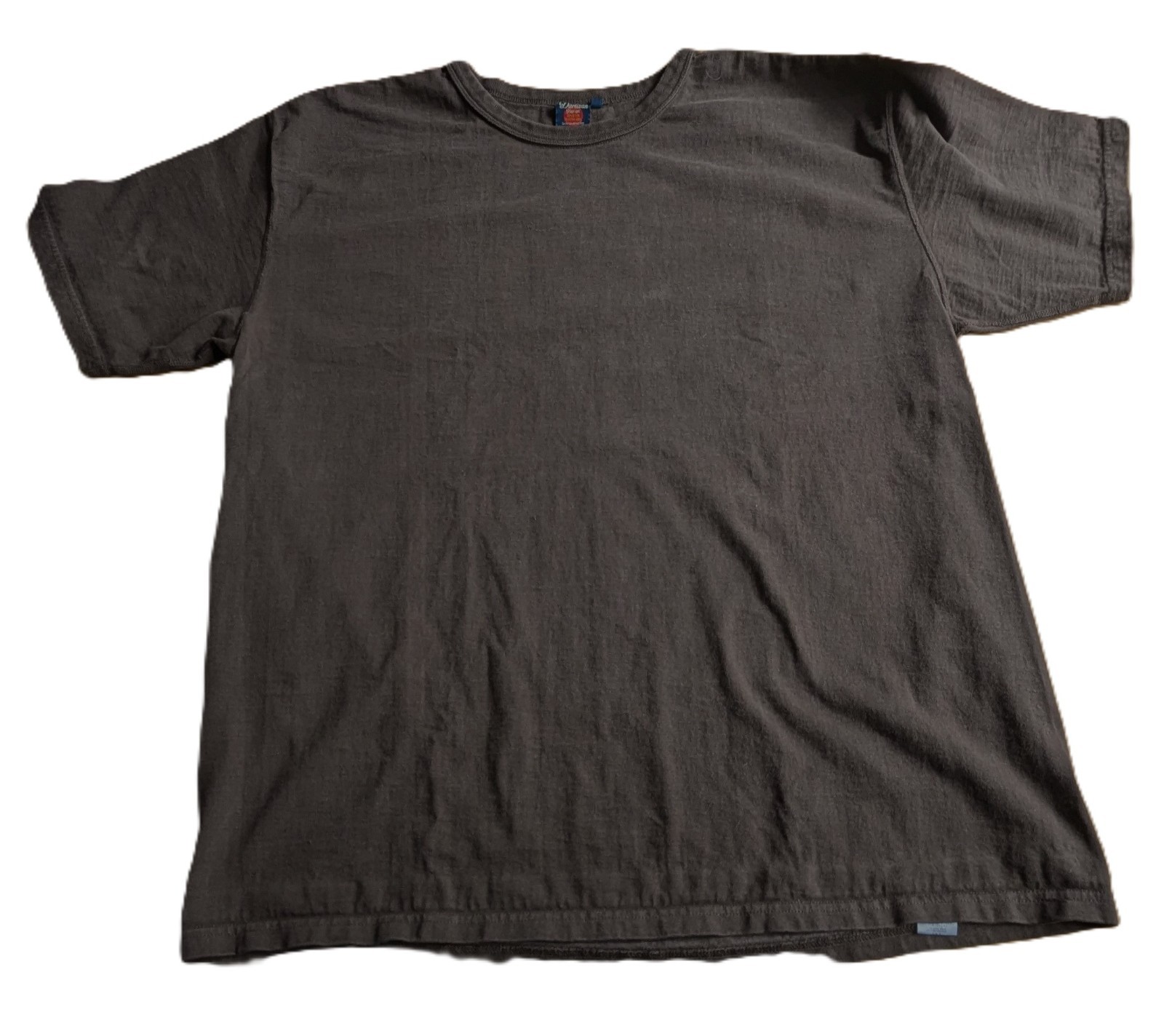 STUDIO D'ARTISAN T-Shirt Tsuri Ami Short Sleeve Crew Neck Brown 2XL RRP95