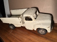 1950's Buddy L Pressed Steel White Delivery Truck 15" East Moline, Illinois