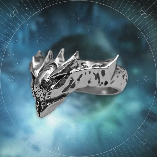 Destiny 2 Bungie Rewards X RockLove King's Fall Raid Ring - [Size