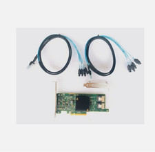 LSI 9207-8i 6Gbs SAS HBA FW: P20 IT Mode For ZFS FreeNAS unRAID 2*SATA Cable