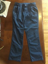 Carhartt 74533-20 Bicomponent Relaxed Fit Utility Pants Men  s 32 X 32 Navy