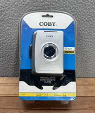 Vintage Coby Personal AM/FM Stereo Cassette Player Belt Clip Headphones CX49