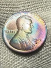 1912 S Lincoln Cent Wheat Penny Lustrous Xf + High Grade Toned