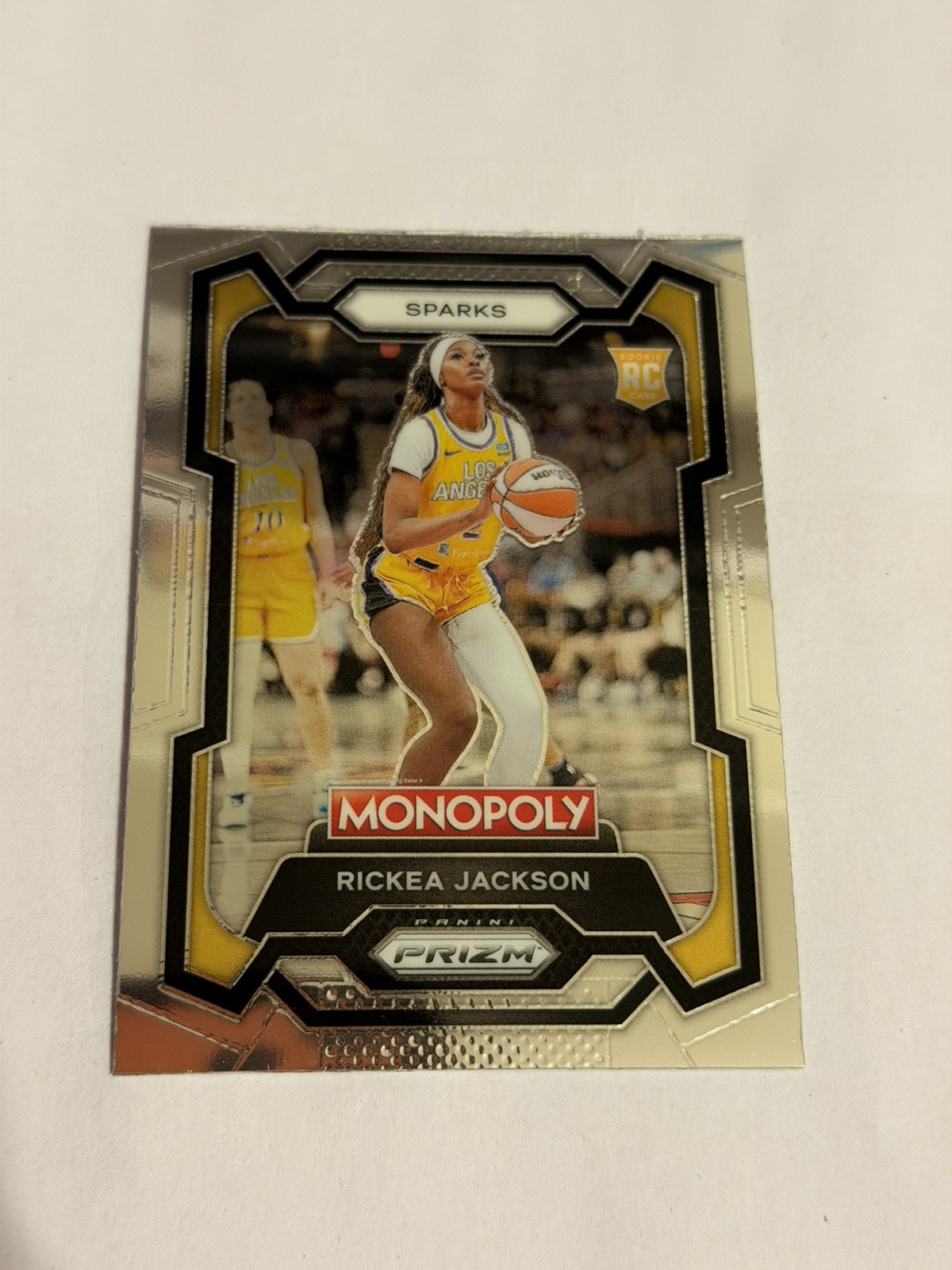 Rickea Jackson 2024 Panini Prizm WNBA Monopoly #63 RC Los Angeles Sparks