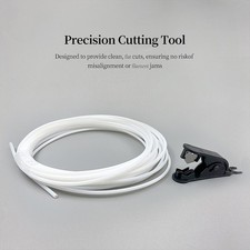 PTEF High Temperature Tube PTFE White Anti-corrosive PTFE Tube Parts