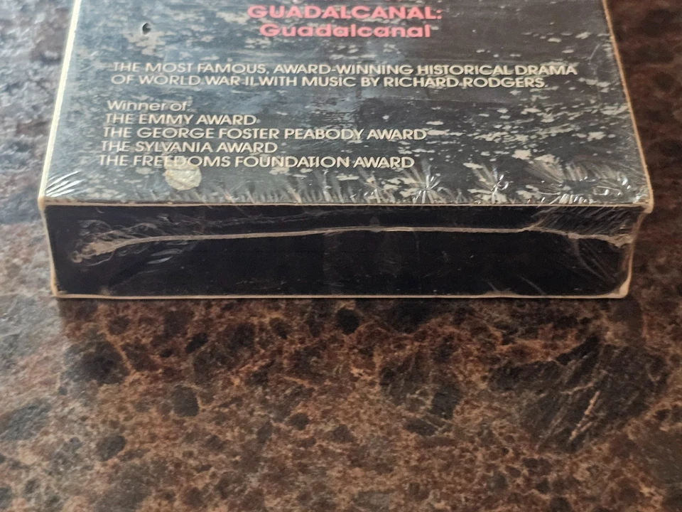 BRAND NEW Victory At Sea Vol 6 Guadalcanal (VHS; 1984) RARE Sealed OOP Watermark - Image 2 of 4