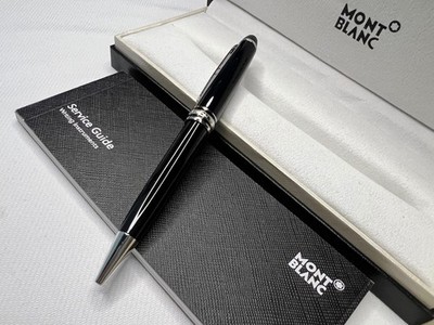 Montblanc Meisterstück 164 Ballpoint Pen Black Silver Authentic New Box ON SALE
