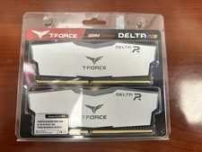 Team T-force Delta RGB 16gb (2 X 8gb) Ddr4 3200 Desktop Memory for