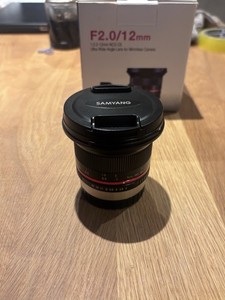 Samyang 12mm f/2.0 NCS CS Ultra Wide Angle Manual Focus Lens Fujifilm X