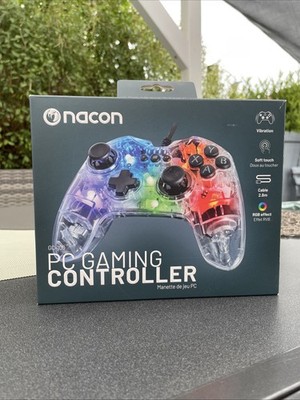 NACON GC-100 PC Gaming Controller Transparent/Bunt | gebraucht | 1 x benutzt