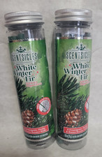Scentsicles White Winter Fir Scented Ornaments 6 Pack 2 Packs New