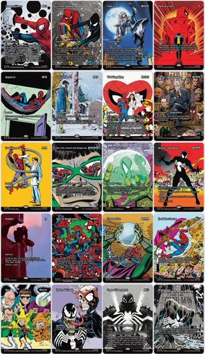 *NM* Marvel Spider-Man Eternal Full Set, 40 cards, non-FOIL, Comics Art - MTG