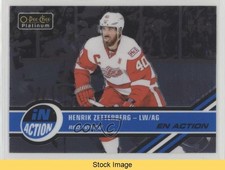 2017-18 O-Pee-Chee Platinum In Action Henrik Zetterberg #IA-4 READ fy4