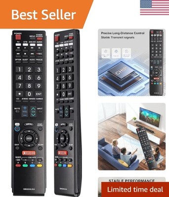 Universal Replacement Remote Control for Sharp Smart TVs   No Setup Required!