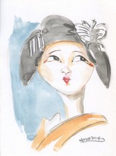 Dessin Original femme