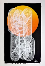 Moneyless Teo Pirisi RARE Alpha Omega Screenprint Edition 1XRUN Printer Proof