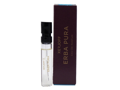 XERJOFF ERBA PURA EDP 2.0ml .06fl oz x 1 COLOGNE PERFUME SPRAY SAMPLE