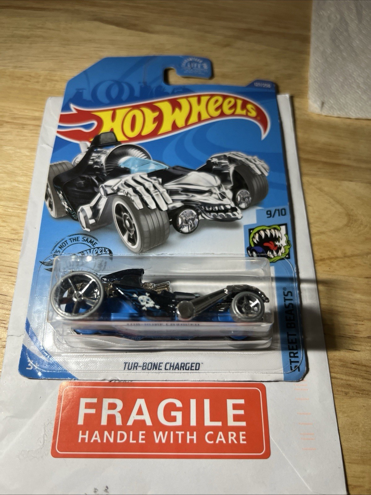 Hot Wheels - 2020 Street Beasts 9/10 DARK BLUE METALLIC Tur-Bone Charged 127/250