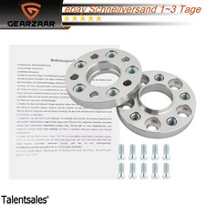 Spurplatten Spurverbreiterung 5x112 40mm 2x20mm Distanzscheibe Ø66,5 für Audi A4