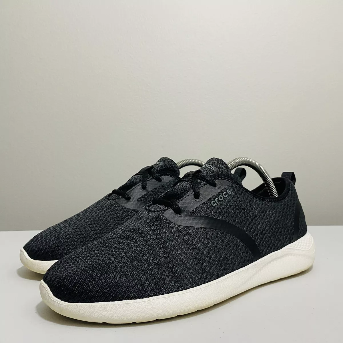 CROCS Women s LiteRide Pacer Mesh Casual Comfort Sneaker Shoes Blk