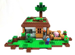 lego minecraft la primera noche