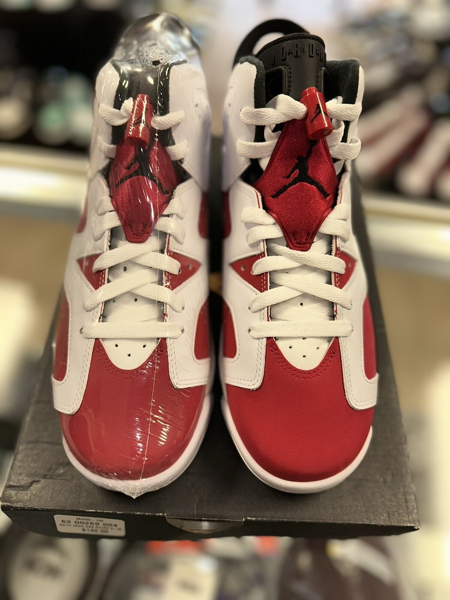 Nike Air Jordan 6 Retro 'Carmine' (GS) Size 7Y SKU 384665