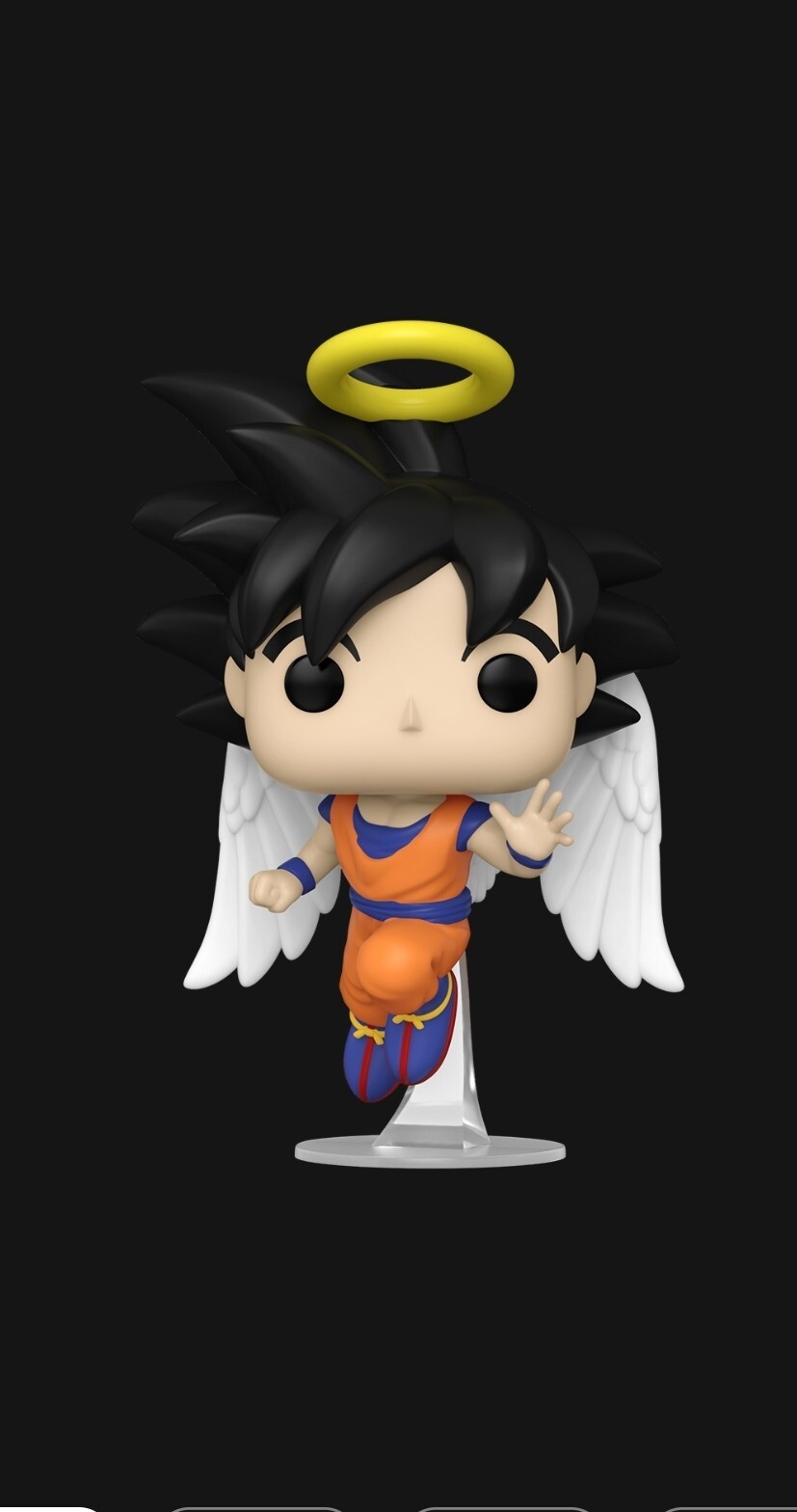 Funko POP! Animation: Dragon Ball Z Goku with Wings (or Chase) 5.65-in  Vinyl Figure PX Previews Exclusive