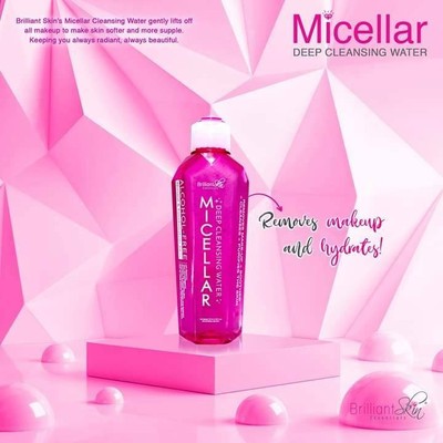 micellar cleansing water as toner