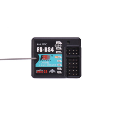 Flysky FS-BS4 2.4G 4CH Empfänger mit Gyro Stabilisierung für FS-IT4S FS-GT5