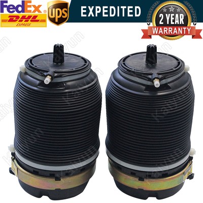 2PCS Rear Left + Right Air Suspension Spring Bags For Bentley Mulsanne 2011-2016