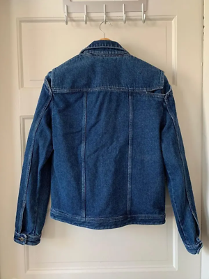 Y/Project Blue Layered Denim Jacket with Cut Outs | eBay