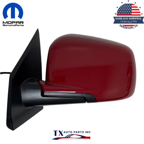 For 2009-2020 DODGE Journey Left DRIVER SIDE MIRROR Power Heated OEM: 1CE291RMAD