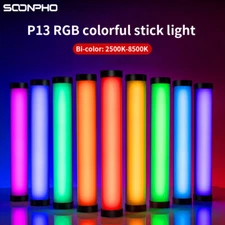 Soonpho P13 RGB LED Video Tube Light Magnetic Photography Lighting 2500K-8500K 