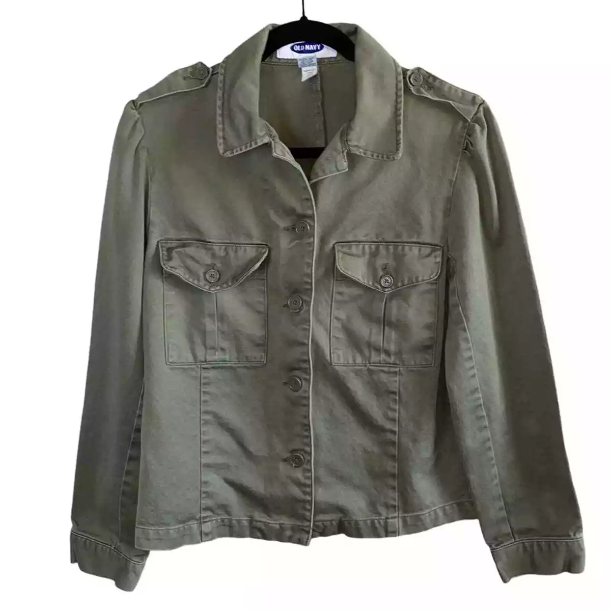 Army green vest old navy sale