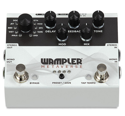 Wampler Metaverse Mutli-Delay pedal.  New!