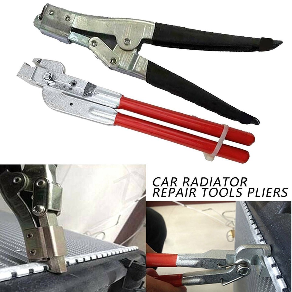 Car Radiator Repair Tools Pliers for Radiators Closing Header and