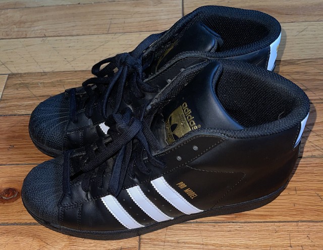 adidas pro model core black