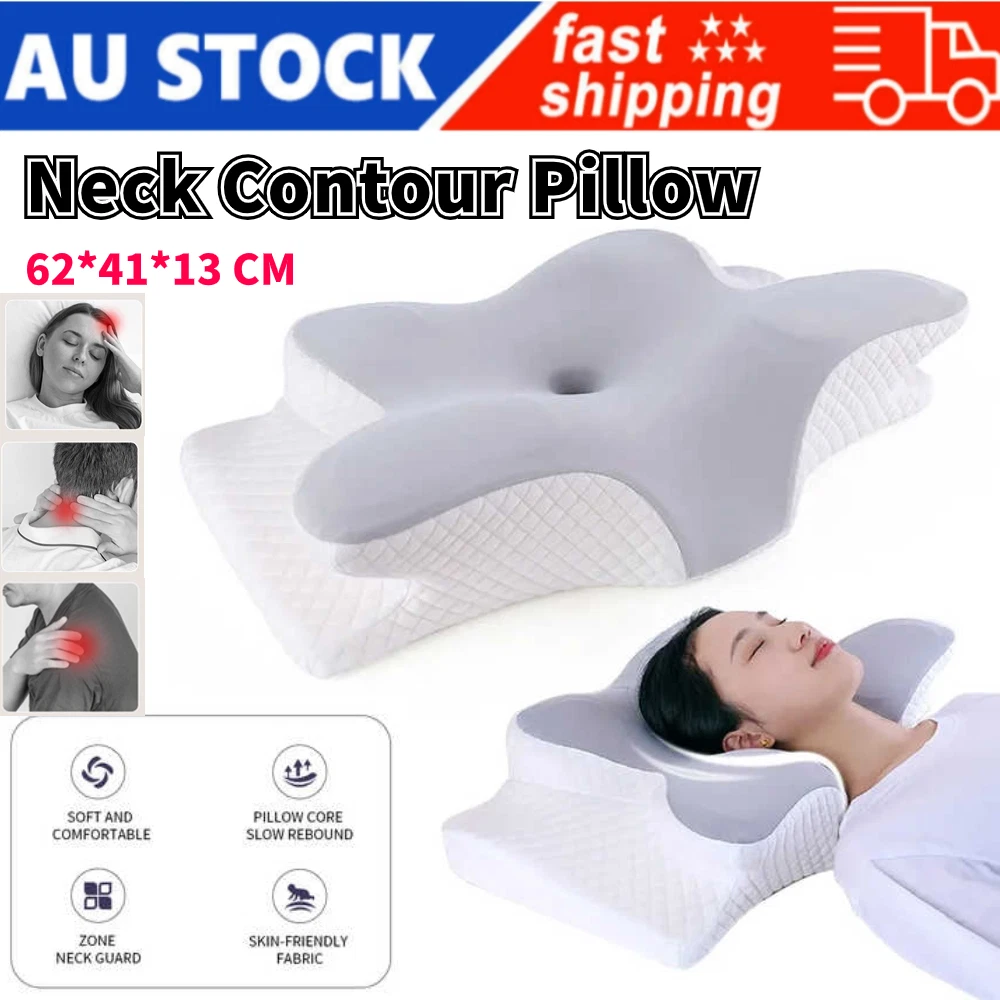 Dream memory foam sales cervical contour pillow