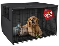 Explore Land 36" Dog Crate Cover - Durable Polyester Pet Kennel Cover Universal