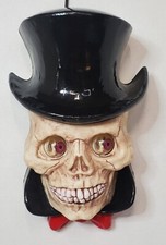 Animated Skull Halloween Light Up Sounds Move...