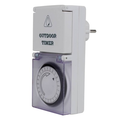 Analoge Schaltuhr Zeitschaltuhr Zeitschalter Feuchtraum IP44 | eBay