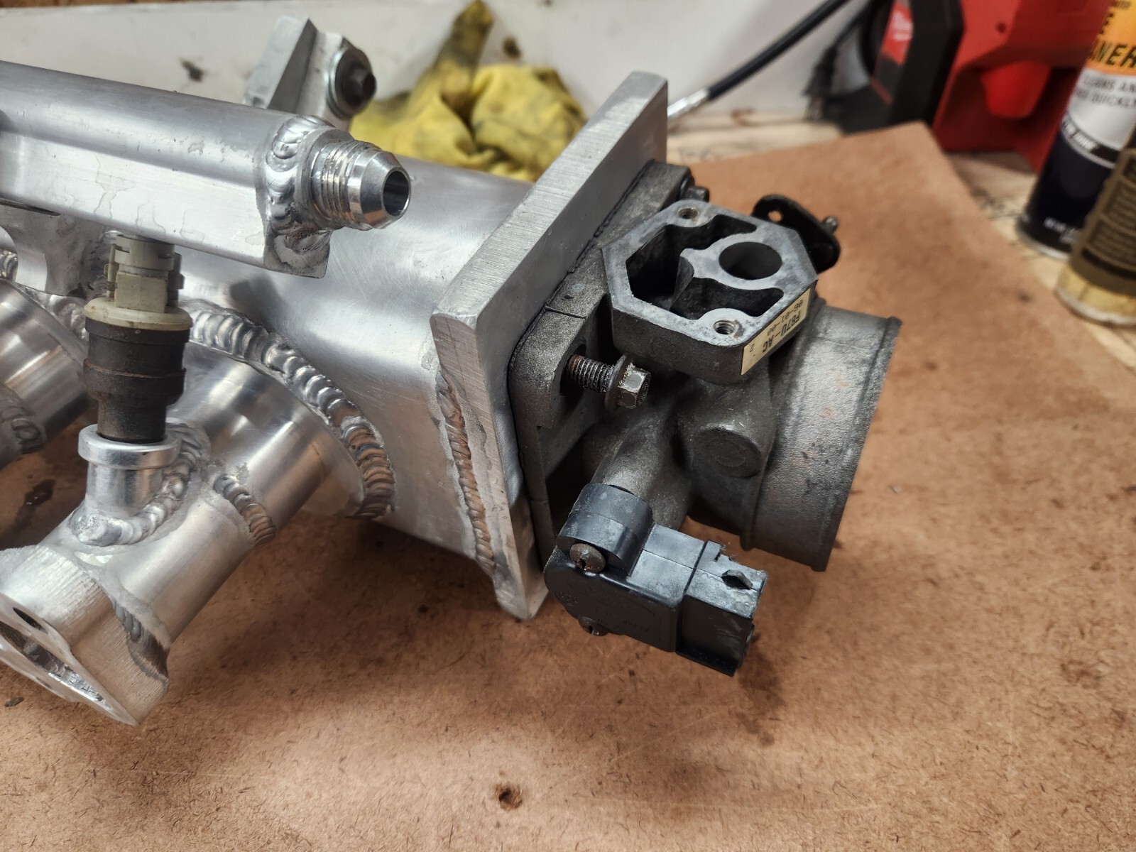 Ford 2.3 2300 Custom Sheetmetal Intake manifold Ford Ranger SVO