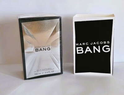 Marc Jacobs Bang Eau De Toilette 100ml 3,4 Fl.Oz Neu Original Versiegelter Ka...