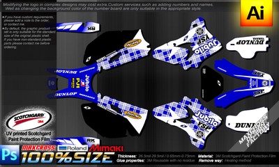 YAMAHA WR250F WR400F WR426F YZ400F YZ426F YZ250F MAXCROSS GRAPHICS FULL KIT MS1 YAMAHA WR250F WR400F WR426F YZ400F YZ426F YZ250F MAXCROSS GRAPHICS FULL KIT MS1